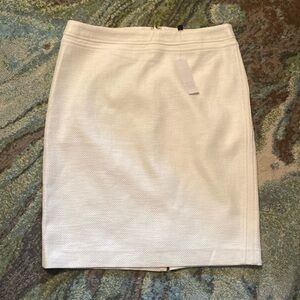 White House Black Market White Skirt